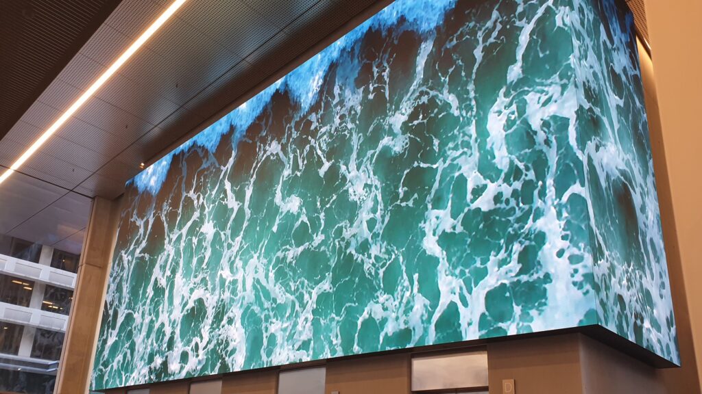 Corporate Foyer LED Digital Displays