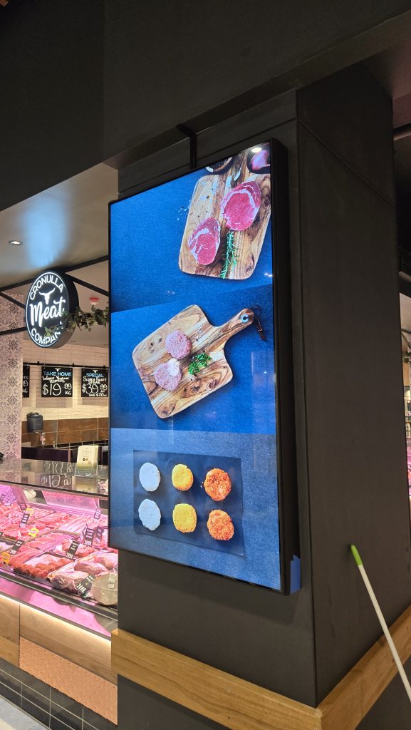 Digital Signage for Butchers LCD