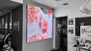 Custom LED display screens options including flexible and transparent technologies