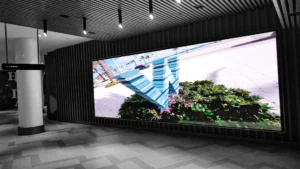 Custom LED display screens options including flexible and transparent technologies
